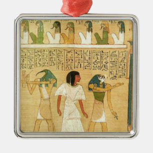 Ägypten-Hieroglyphen-Metal-Ornament Ornament Aus Metall