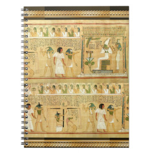 Ägypten-Hieroglyphen-Notebook Notizblock