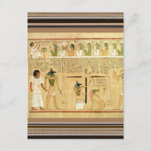 Ägypten-Hieroglyphen Postcard Postkarte