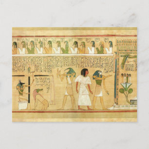 Ägypten-Hieroglyphen Postcard Postkarte