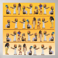 Ägypten Hieroglyphen