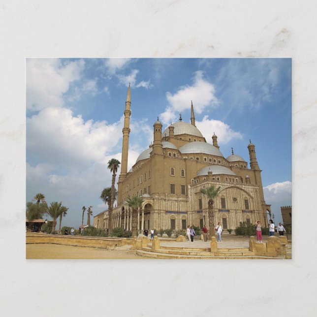 Ägypten, Kairo, Citadel, Muhammad Ali Moschee 2 Postkarte (Vorderseite)
