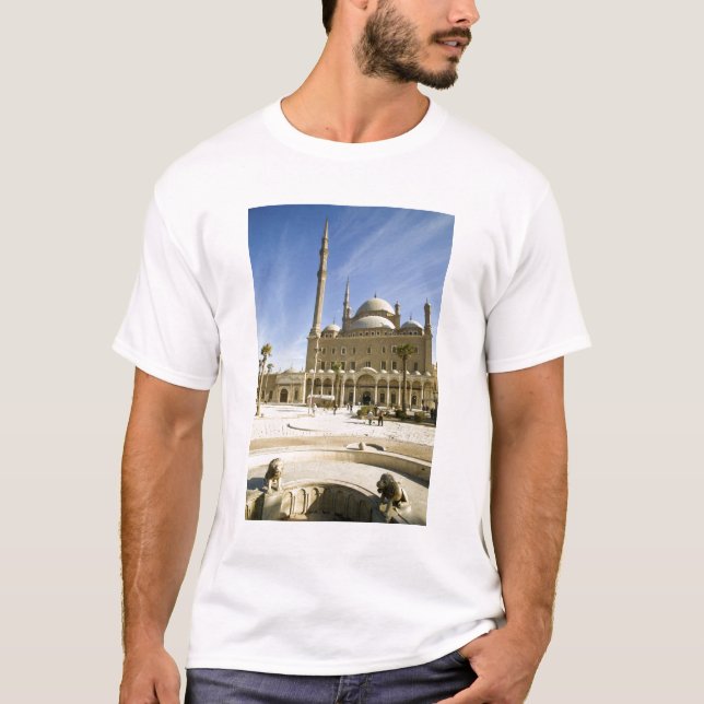 Ägypten, Kairo. Die imposante Moschee Mohammed Ali T-Shirt (Vorderseite)