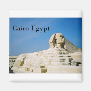 Ägypten Kairo Giza Sphinx-2 (St.K. Magnet