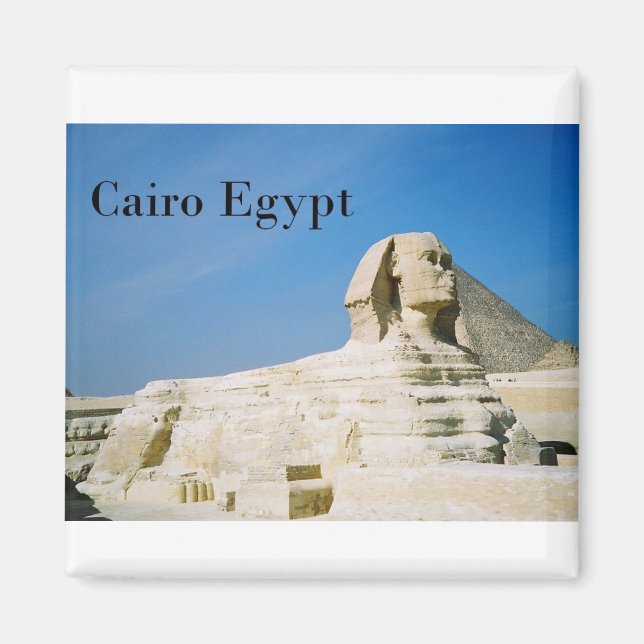 Ägypten Kairo Giza Sphinx-2 (St.K. Magnet (Vorne)