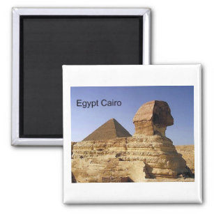Ägypten Kairo Giza Sphinx (St.K. Magnet