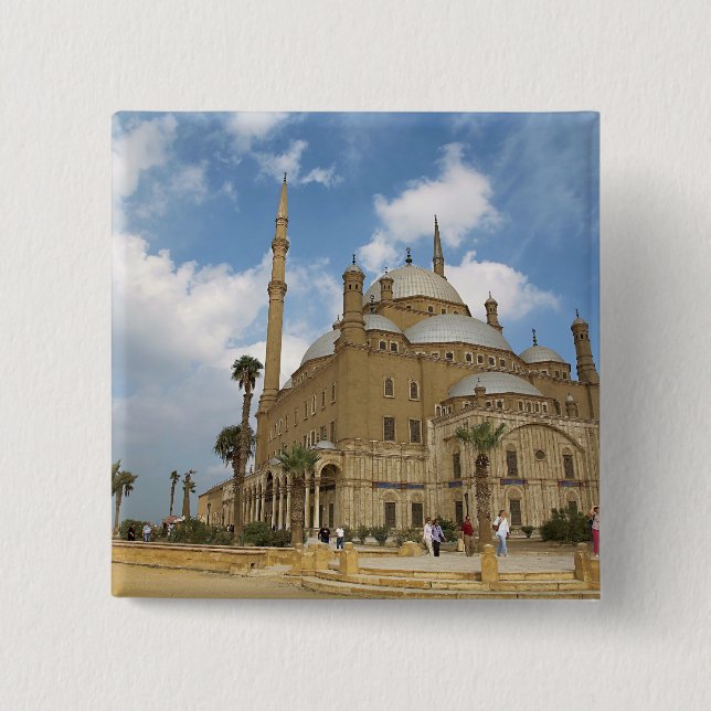 Ägypten, Kairo, Zitadelle, Muhammad-Ali-Moschee 2 Button (Vorderseite)