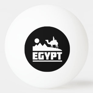 Ägypten-Kamel-Silhouette Tischtennisball