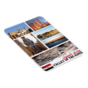 Ägypten - Königstal - Mosaik - Magnet