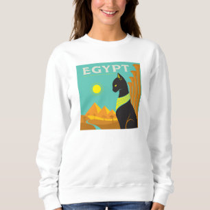 Ägypten   Land der Felinischen Royalität Sweatshirt