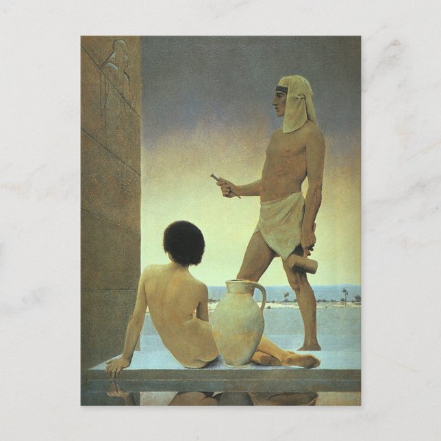 Ägypten, Maxfield Parrish Postkarte (Vorderseite)