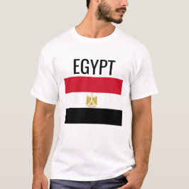 Ägypten // Nationale Weltflagge T-Shirt