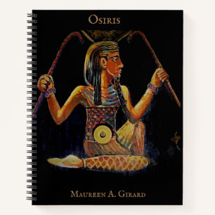 Ägypten Osiris God Maureen Girard Notizbuch