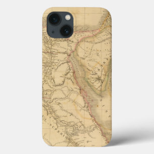 Ägypten-, Palästina- und Arabien-Karte Case-Mate iPhone Hülle