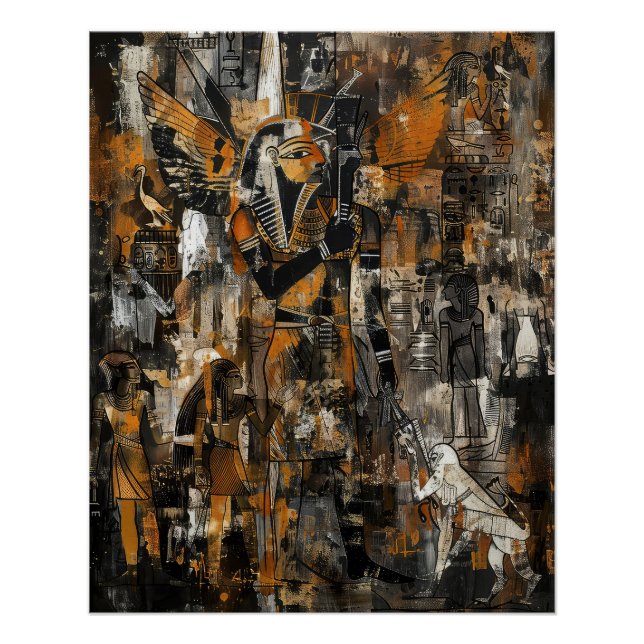 Ägypten Pharao King Party 2 Poster (Vorderseite)