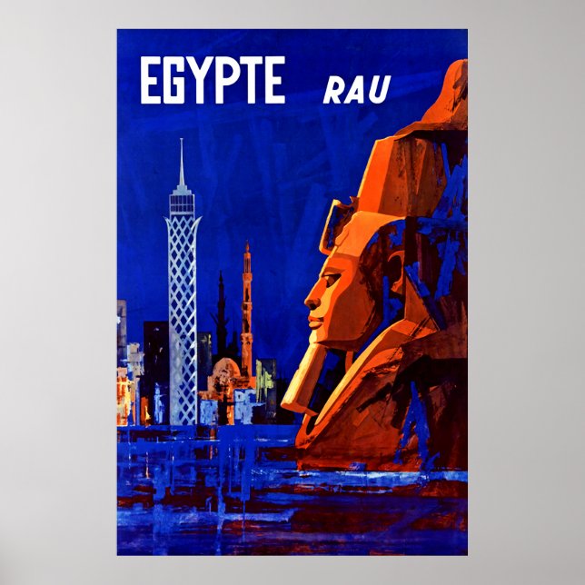 Ägypten ~ Pharao Ramses Poster (Vorne)