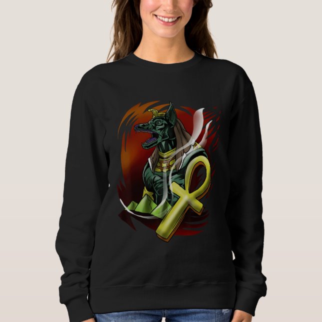 Ägypten Pharao Tempel Kultur Götter Sweatshirt (Vorderseite)