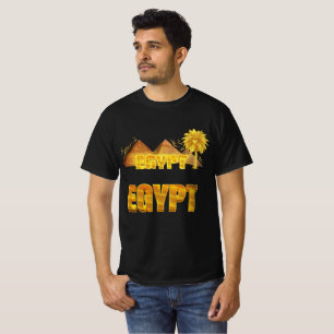 Ägypten Pyramiden & Fußball "Besiegt Argentinien"  T-Shirt