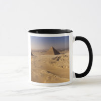 Ägypten, Pyramiden in Gizeh, Ghafre, Khufu, Menkau