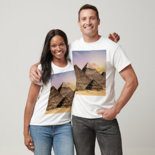 Ägypten Pyramiden Sphinx Khufu Foto Souvenir Wüste T-Shirt
