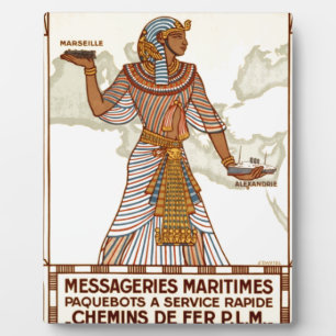 Ägypten Reise Fotoplatte