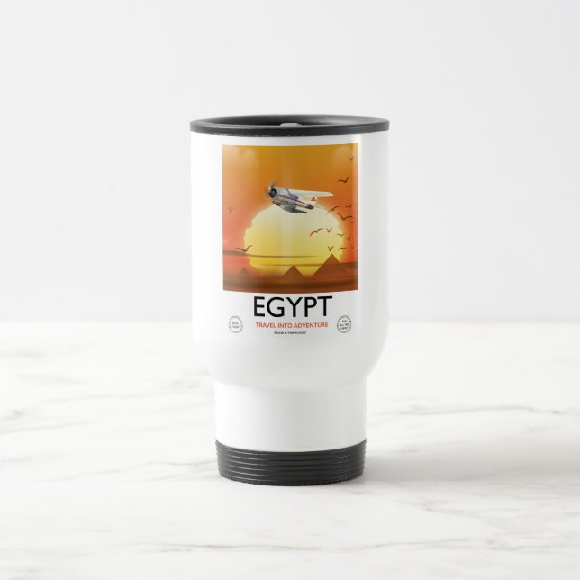 Ägypten "Reise ins Abenteuer" Reisebecher (Mittel)