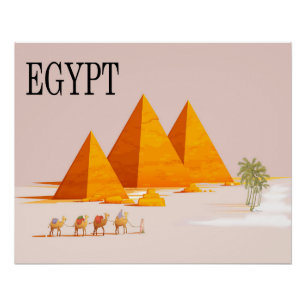 Ägypten Reise Poster