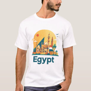 Ägypten-Reiseandenken für neugierige Globetrotter T-Shirt