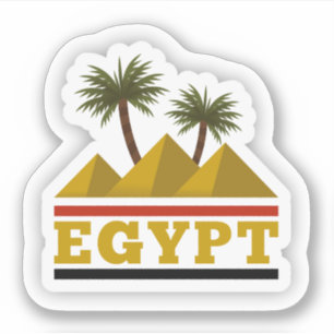 Ägypten Reisen Vinyl Sticker
