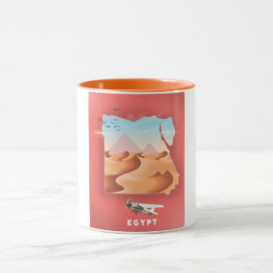 Ägypten-Reiseposter Tasse