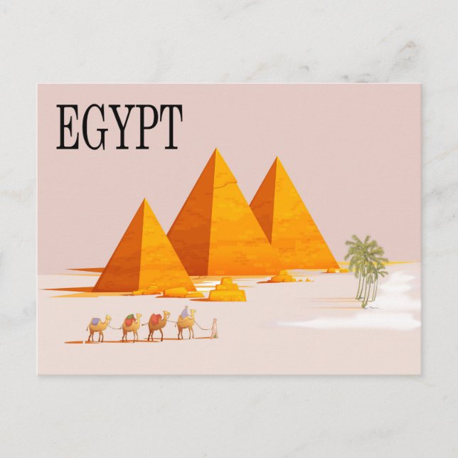 Ägypten Reisepostkarte Postkarte (Vorderseite)