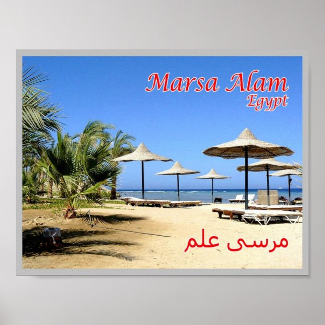 Ägypten - Rotes Meer - Marsa Alam - Poster (Vorne)
