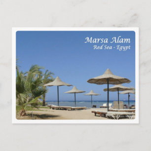 Ägypten - Rotes Meer - Marsa Alam - Postkarte