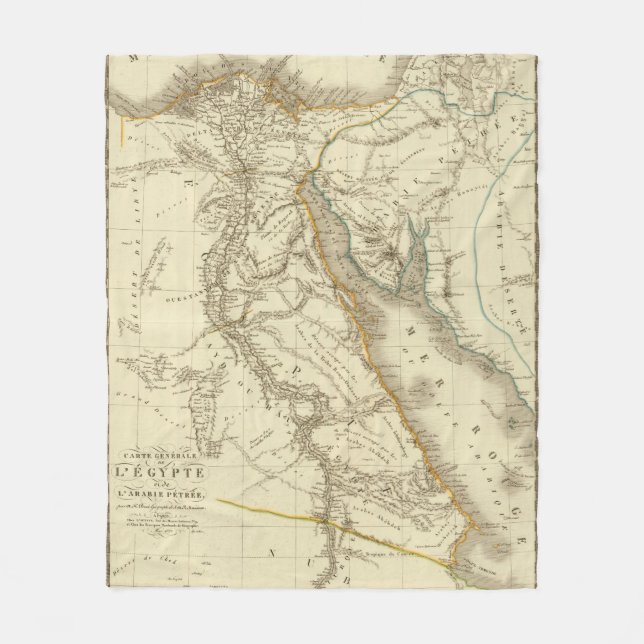 Ägypten, Saudi Petree Fleecedecke (Vorderseite)