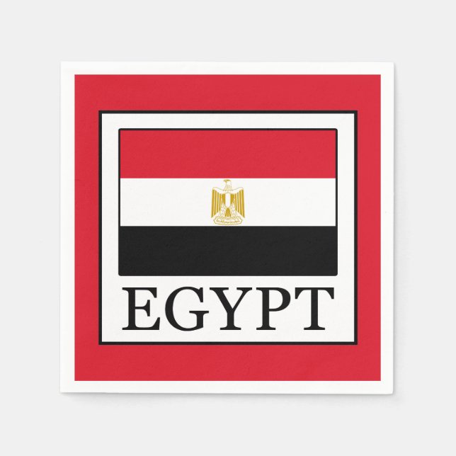 Ägypten Serviette (Vorderseite)