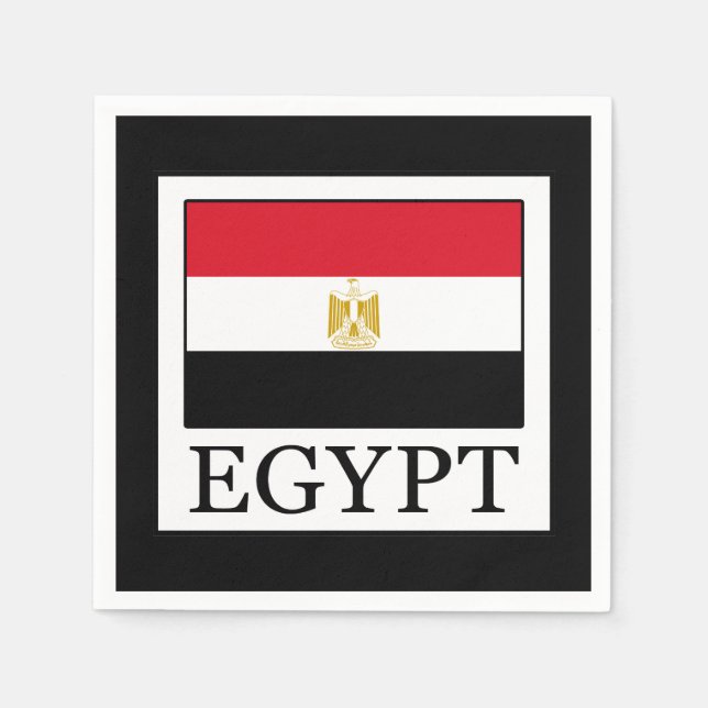 Ägypten Serviette (Vorderseite)