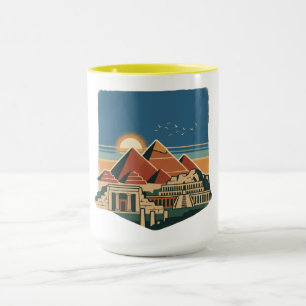 Ägypten Sonnenaufgang Tasse