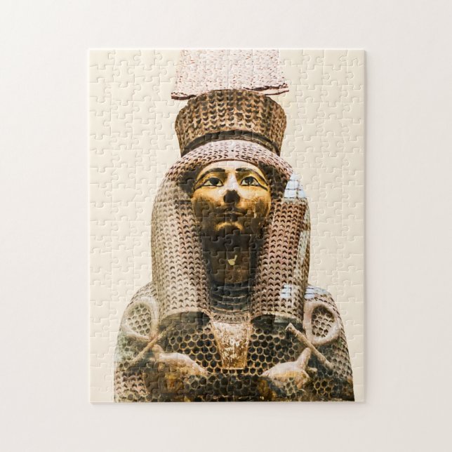 Ägypten Statue Puzzle (Vertikal)