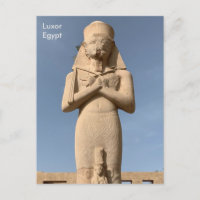 Ägypten, Statue Ramses II in Karnak Temple, Luxor