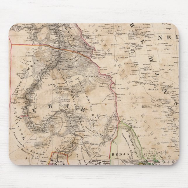 Ägypten, Sudan, Afrika Mousepad (Vorne)