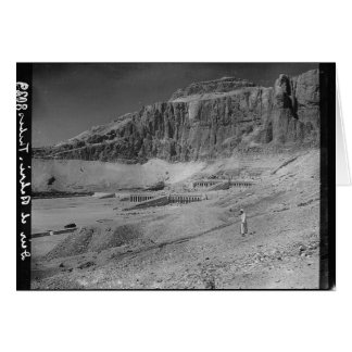 Ägypten. Tempel von Deir El Bahre um 1936