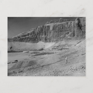 Ägypten. Tempel von Deir El Bahre um 1936 Postkarte