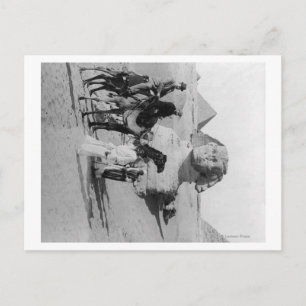 Ägypten Touristen reisen den Nil, Sphix Postkarte