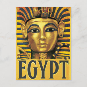 Ägypten -Tutanchamun Postkarte
