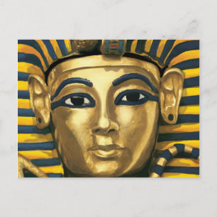 Ägypten -Tutanchamun Postkarte