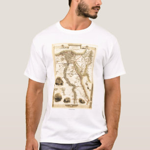 Ägypten und ArabiaPanoramic MapEgypt T-Shirt