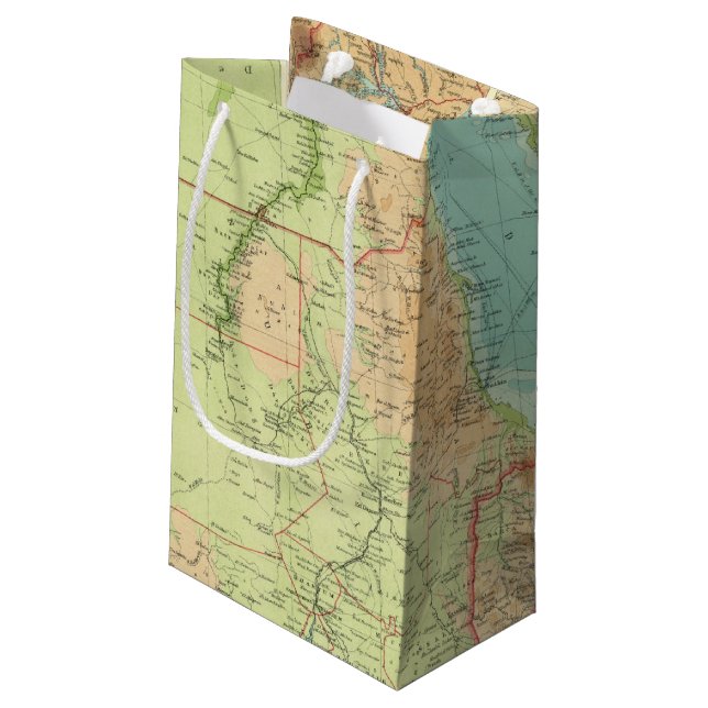 Ägypten und der Nil Kleine Geschenktüte (Rückseite Schrägansicht)