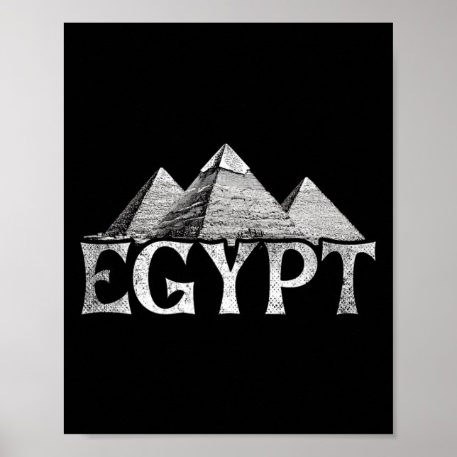 Ägypten Urlaub Reise Pyramiden  Poster (Vorne)