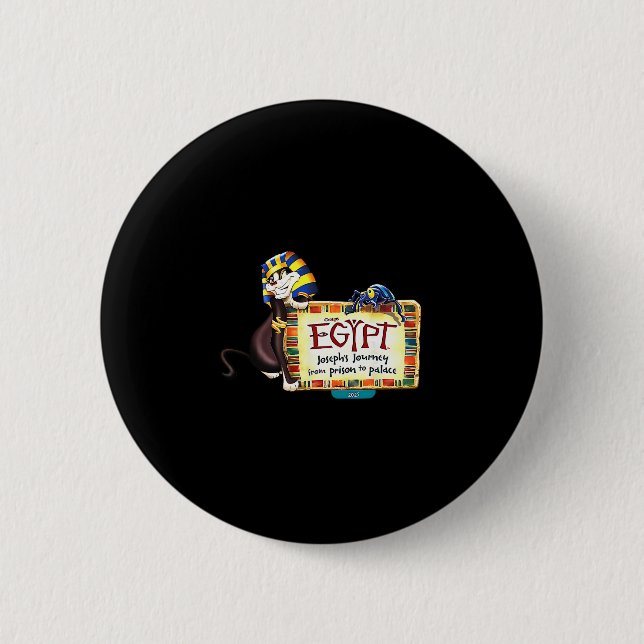 Ägypten Vbs 2025 Josephs Reise Vbs Gott Christlich Button (Vorderseite)