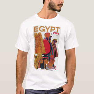 Ägypten Vintage Luftreise Alte Kultur Tourismus T-Shirt